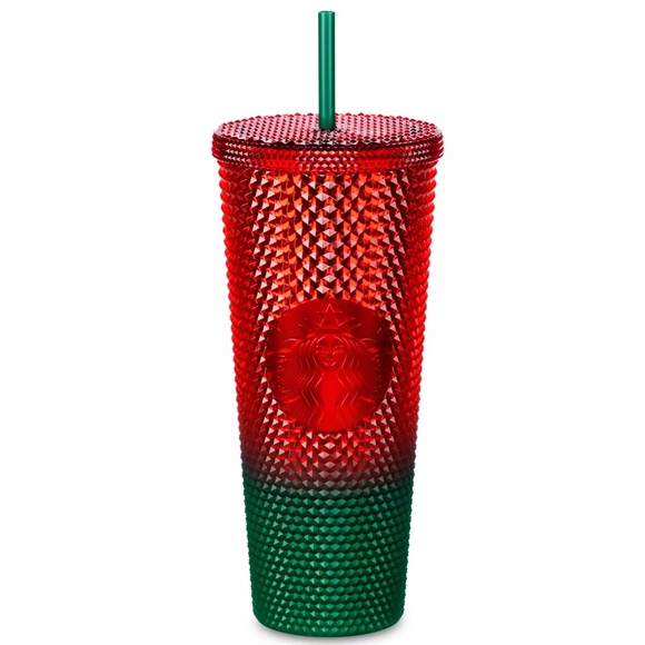 Mickey Mouse Starbucks Christmas Tumbler With Straw NWT - Picture 2 of 9